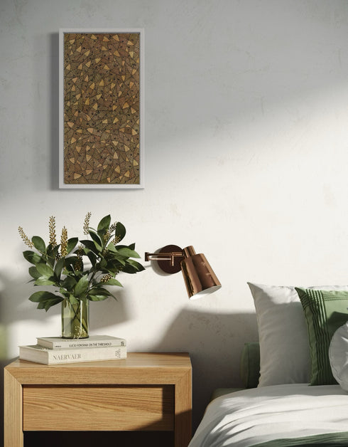 Copper Sardines | Framed Giclee Print on Canvas